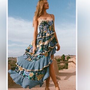 Free People Spell - Full Bloom Ruffle Soirée dress